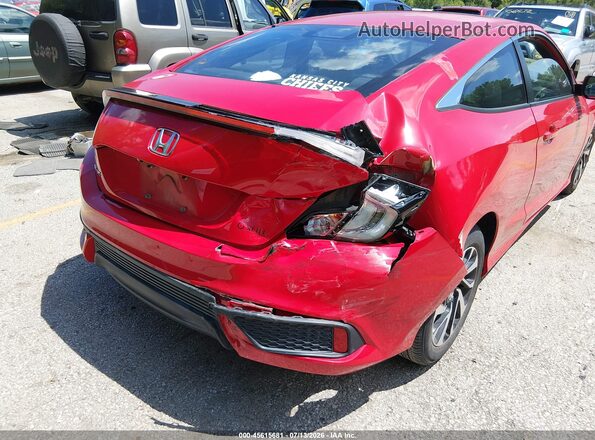 2HGFC4B01JH302126 2018 HONDA CIVIC Red 