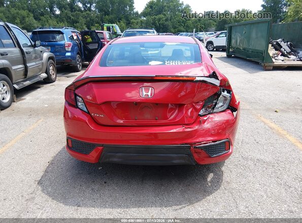 2HGFC4B01JH302126 2018 HONDA CIVIC Red 