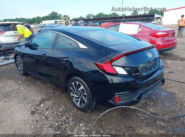 2HGFC4B02GH305450 2016 HONDA CIVIC Black Trasero izquierdo