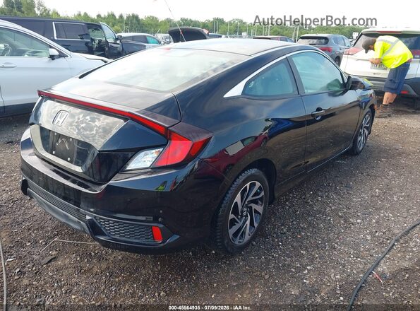 2HGFC4B02GH305450 2016 HONDA CIVIC Black Trasero derecho