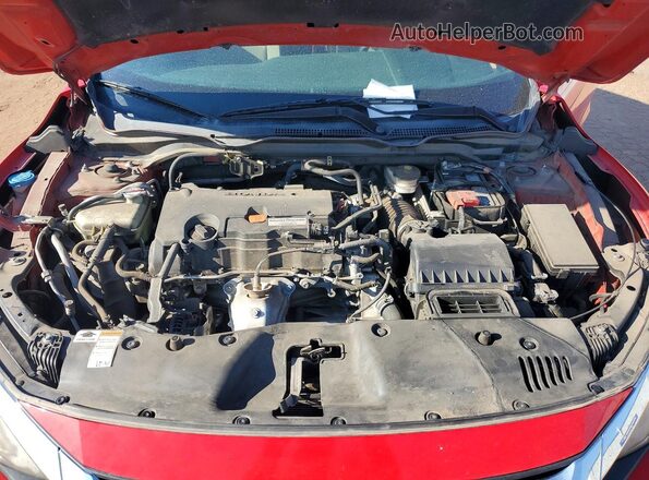 2HGFC4B02GH310096 2016 HONDA CIVIC Red Rear interior view