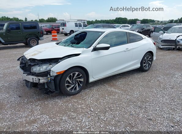 2HGFC4B02GH316335 2016 HONDA CIVIC Белый Передняя левая четверть