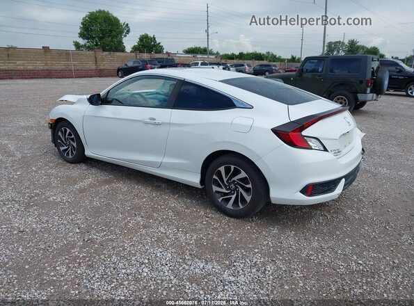 2HGFC4B02GH316335 2016 HONDA CIVIC Белый Задняя левая четверть