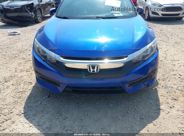 2HGFC4B02HH304672 2017 HONDA CIVIC Blue Вид спереду