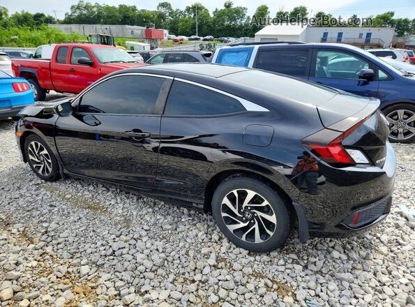 2HGFC4B02JH302216 2018 HONDA CIVIC Black Rear left