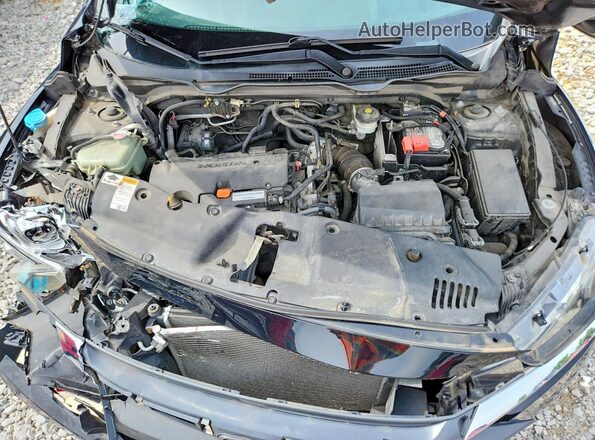 2HGFC4B02JH302216 2018 HONDA CIVIC Black Rear interior view