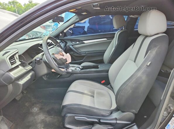 2HGFC4B02JH302216 2018 HONDA CIVIC Black Front interior view