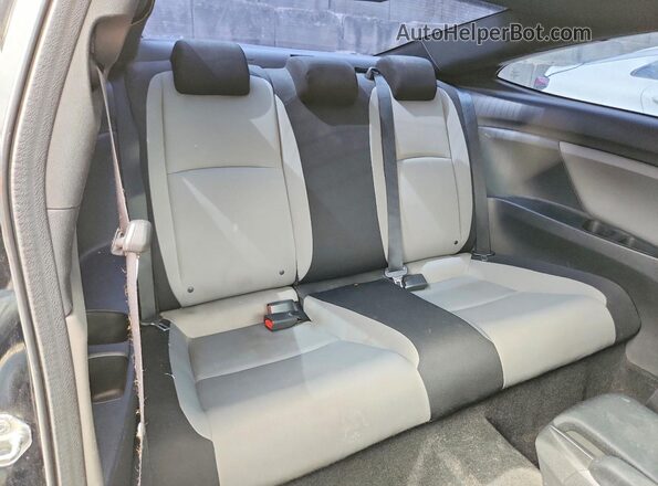2HGFC4B02JH302216 2018 HONDA CIVIC Black Rear seats view