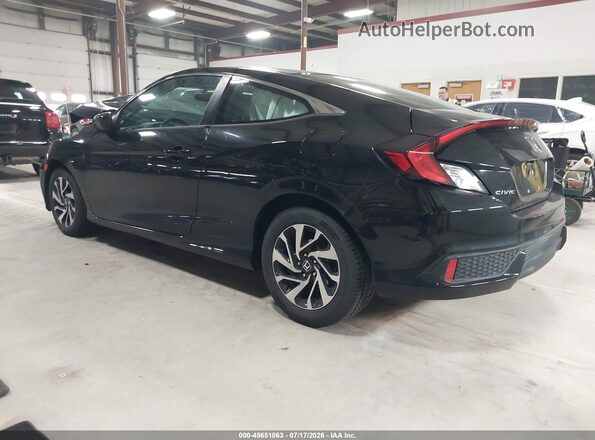 2HGFC4B04GH301884 2016 HONDA CIVIC Черный Задняя левая четверть