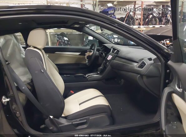 2HGFC4B04GH301884 2016 HONDA CIVIC Черный Вид салона спереди