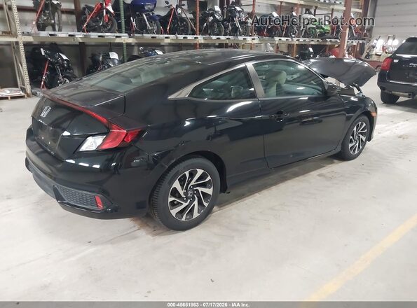 2HGFC4B04GH301884 2016 HONDA CIVIC Черный Задняя правая четверть