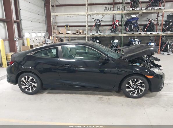 2HGFC4B04GH301884 2016 HONDA CIVIC Черный Вид задней части салона