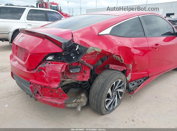 2HGFC4B04GH303084 2016 HONDA CIVIC Красный Вид спереди