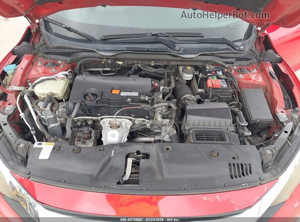 2HGFC4B04GH303084 2016 HONDA CIVIC Красный Вид сзади