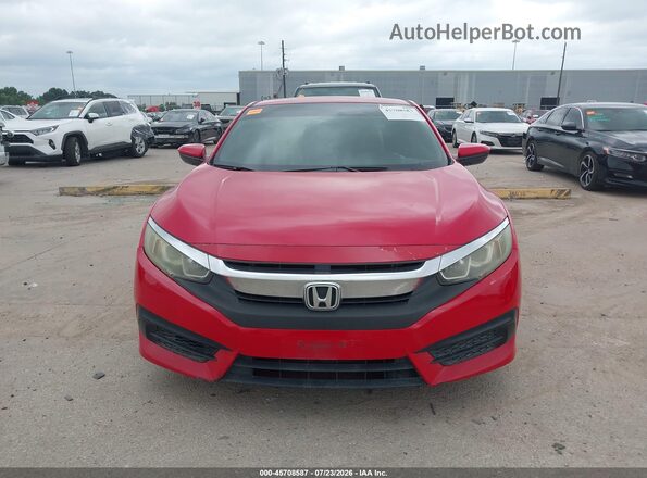 2HGFC4B04GH303084 2016 HONDA CIVIC Красный Вид щитка приборов
