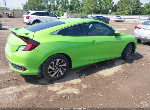 2HGFC4B04GH308365 2016 HONDA CIVIC Green Tył prawy