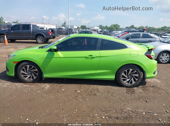 2HGFC4B04GH308365 2016 HONDA CIVIC Green Widok wnętrza z tyłu