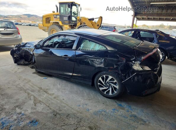 2HGFC4B04GH310293 2016 HONDA CIVIC Black Rear left