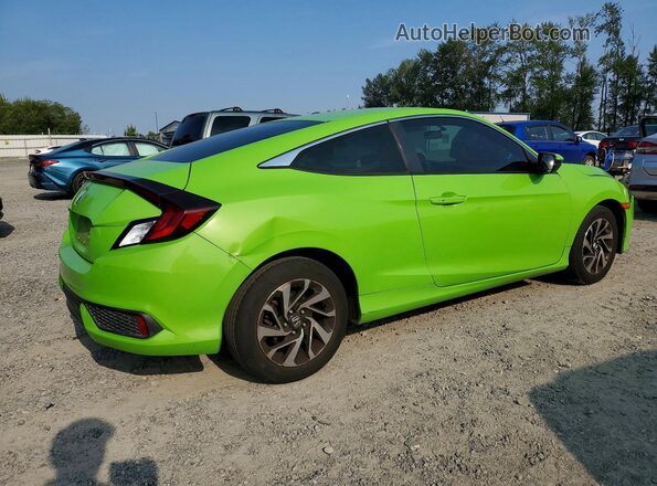 2HGFC4B04GH313128 2016 HONDA CIVIC Green Trasero derecho