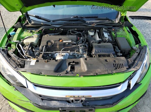 2HGFC4B04GH313128 2016 HONDA CIVIC Green Vista interior trasera