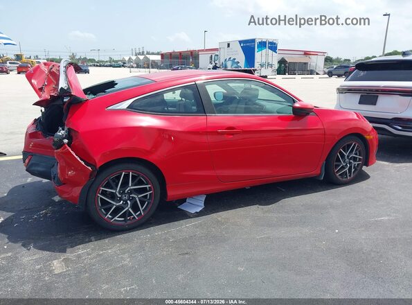 2HGFC4B04GH315655 2016 HONDA CIVIC Red Tył prawy