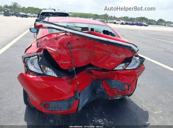 2HGFC4B04GH315655 2016 HONDA CIVIC Red Widok z przodu