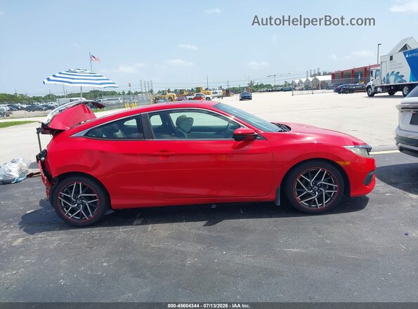 2HGFC4B04GH315655 2016 HONDA CIVIC Red Widok wnętrza 360 stopni