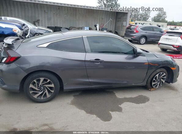 2HGFC4B04HH300896 2017 HONDA CIVIC Gray Սալոնի հետևի տեսք