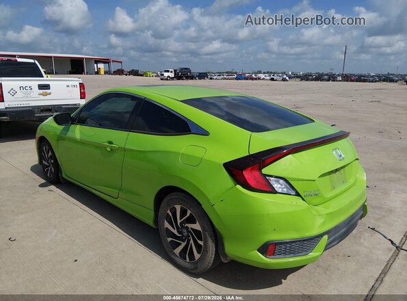 2HGFC4B04HH303720 2017 HONDA CIVIC Зеленый Задняя левая четверть