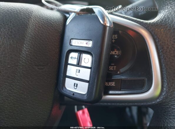 2HGFC4B05GH305006 2016 HONDA CIVIC Gray Առջևի վահանակի տեսք
