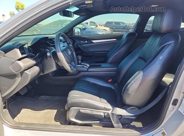 2HGFC4B05JH308690 2018 HONDA CIVIC Серебряный Вид салона спереди