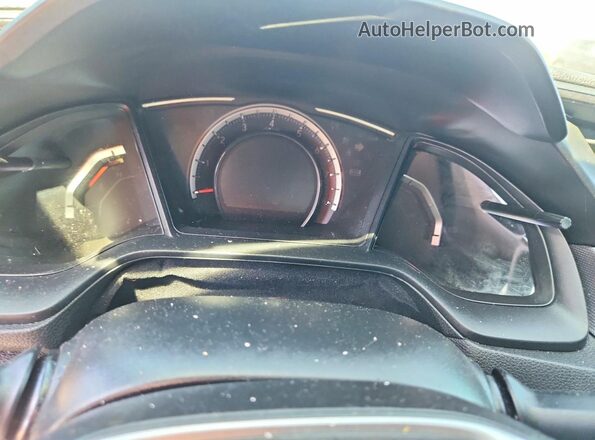 2HGFC4B05JH308690 2018 HONDA CIVIC Серебряный Вид щитка приборов