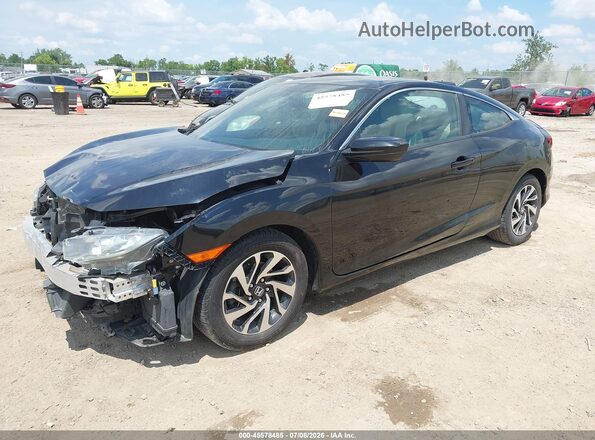 2HGFC4B06GH311462 2016 HONDA CIVIC Черный Передняя левая четверть