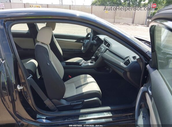 2HGFC4B06GH311462 2016 HONDA CIVIC Черный Вид салона спереди
