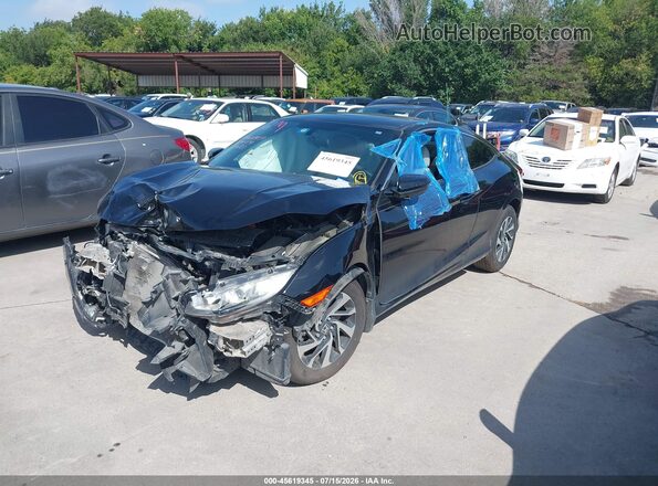 2HGFC4B06HH308479 2017 HONDA CIVIC Black Przód lewy