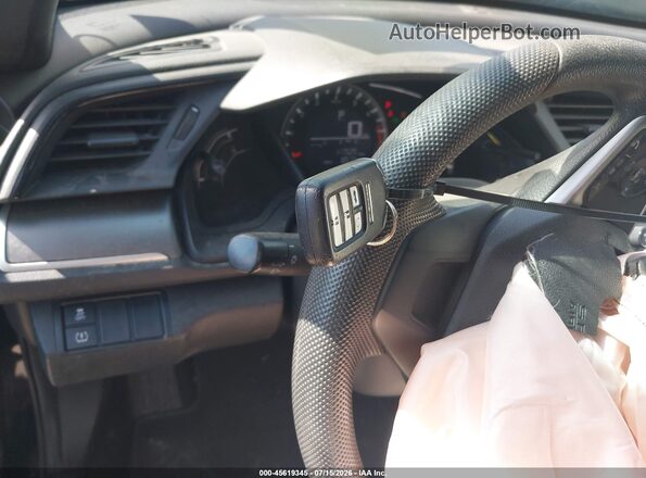 2HGFC4B06HH308479 2017 HONDA CIVIC Black Widok deski rozdzielczej