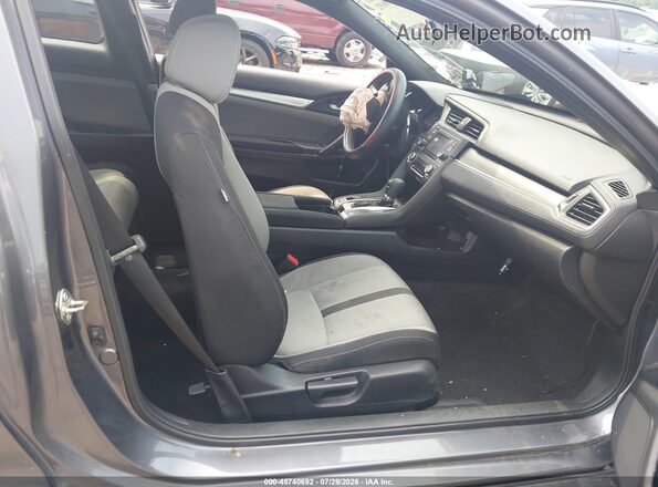 2HGFC4B07GH311227 2016 HONDA CIVIC Gray Вид салону спереду