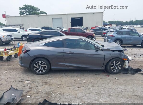 2HGFC4B07GH311227 2016 HONDA CIVIC Gray Вид задньої частини салону