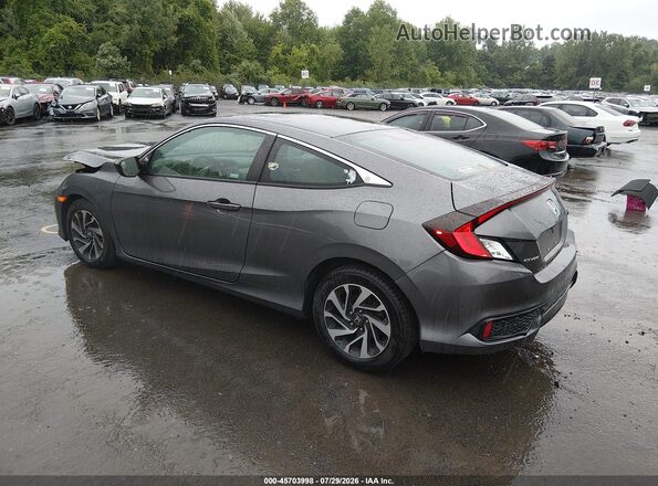 2HGFC4B08JH306531 2018 HONDA CIVIC Gray Задня ліва чверть