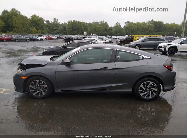 2HGFC4B08JH306531 2018 HONDA CIVIC Gray Панорамний вид салону 360°