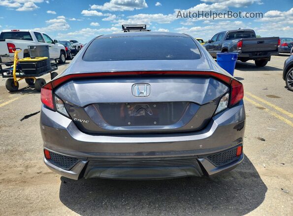 2HGFC4B09GH311004 2016 HONDA CIVIC Gray Vista trasera