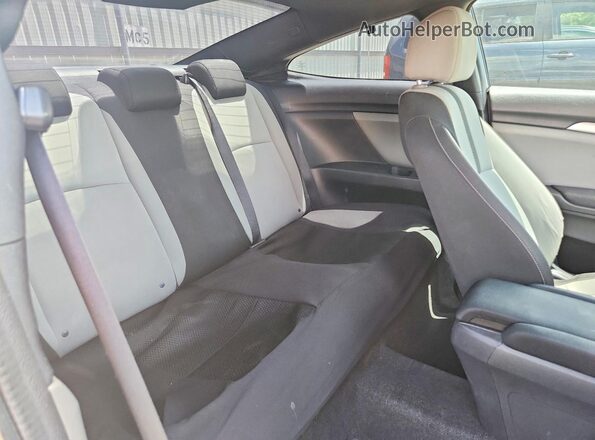 2HGFC4B09GH311004 2016 HONDA CIVIC Gray Vista de los asientos traseros