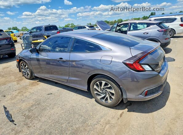 2HGFC4B09GH311004 2016 HONDA CIVIC Gray Trasero izquierdo