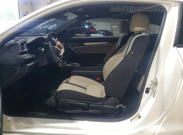 2HGFC4B09HH301736 2017 HONDA CIVIC White Widok wnętrza z przodu