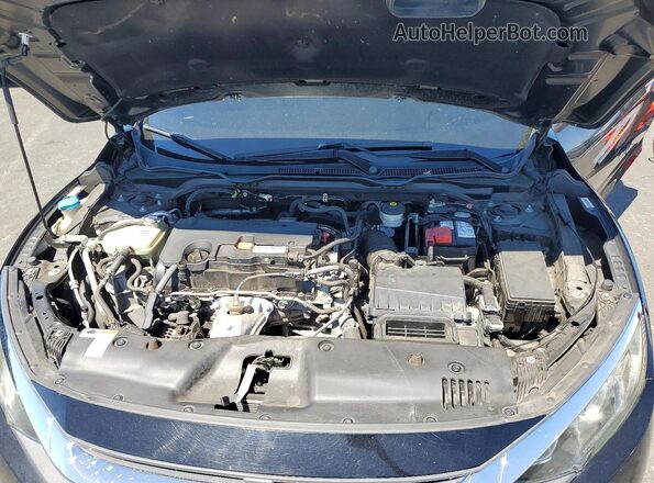 2HGFC4B0XGH306569 2016 HONDA CIVIC Черный Вид задней части салона