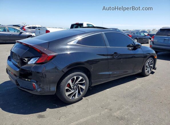 2HGFC4B0XGH306569 2016 HONDA CIVIC Черный Задняя правая четверть