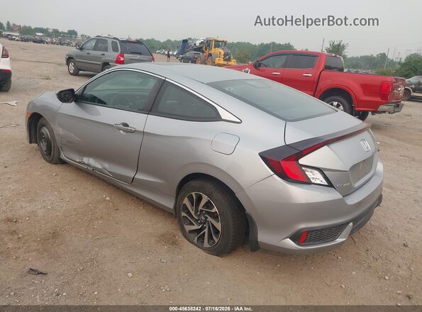 2HGFC4B0XHH302703 2017 HONDA CIVIC Silver Trasero izquierdo