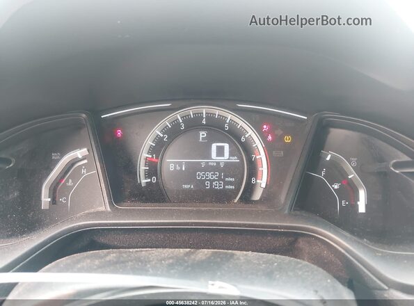 2HGFC4B0XHH302703 2017 HONDA CIVIC Silver Vista de los asientos traseros