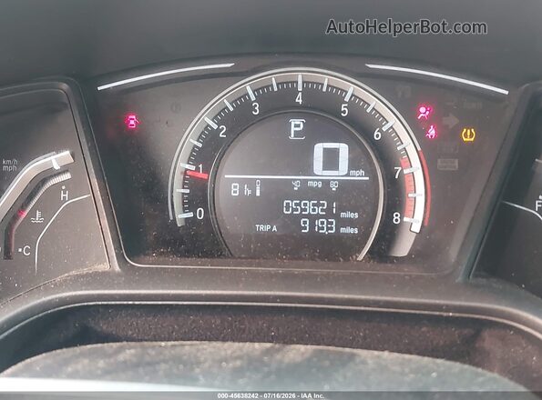 2HGFC4B0XHH302703 2017 HONDA CIVIC Silver 
