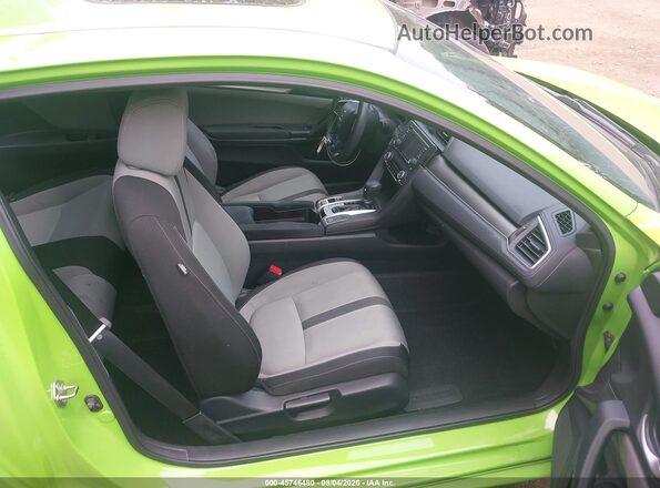2HGFC4B0XHH302880 2017 HONDA CIVIC Зеленый Вид салона спереди